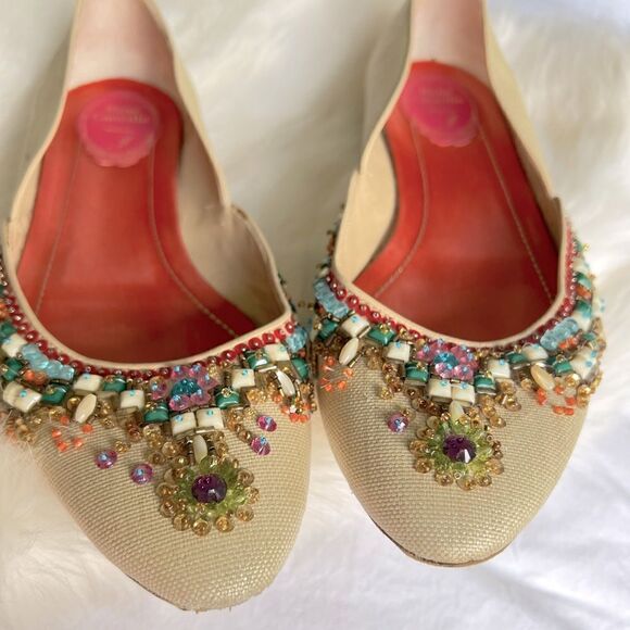 Rene Coavilla jeweled flats - Picture 3 of 7